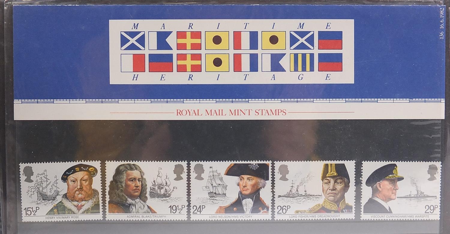 Collection of Royal Mint presentation packs arranged in four albums - Image 6 of 12