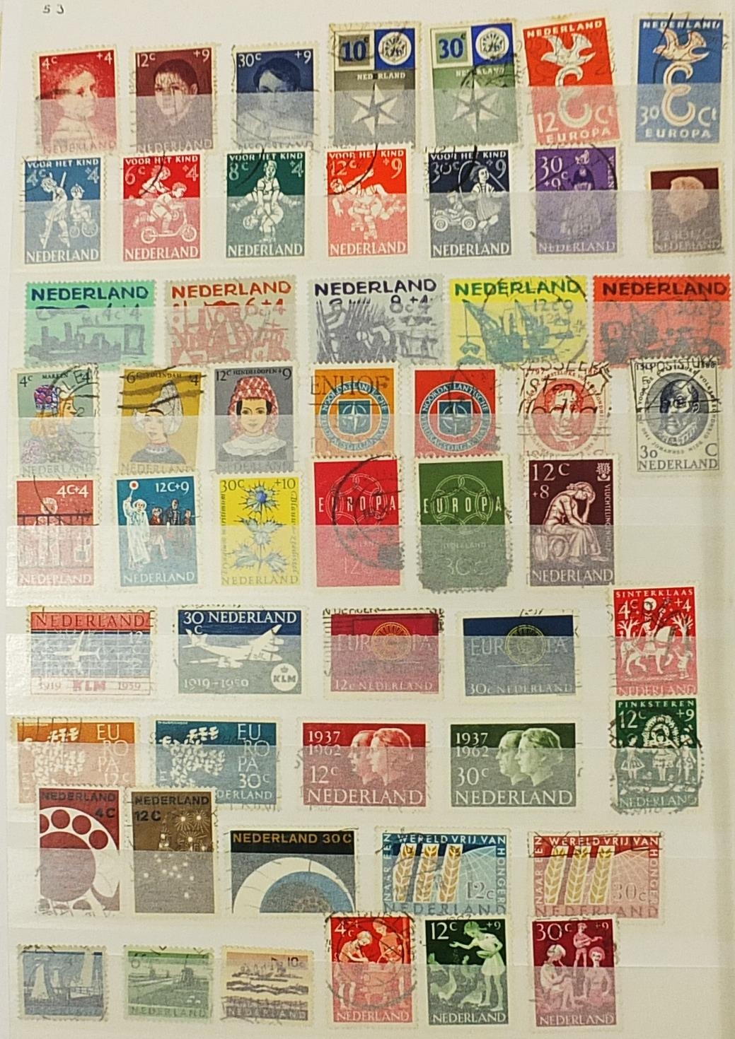 Victorian and later stamps arranged in an album including penny reds - Image 2 of 6
