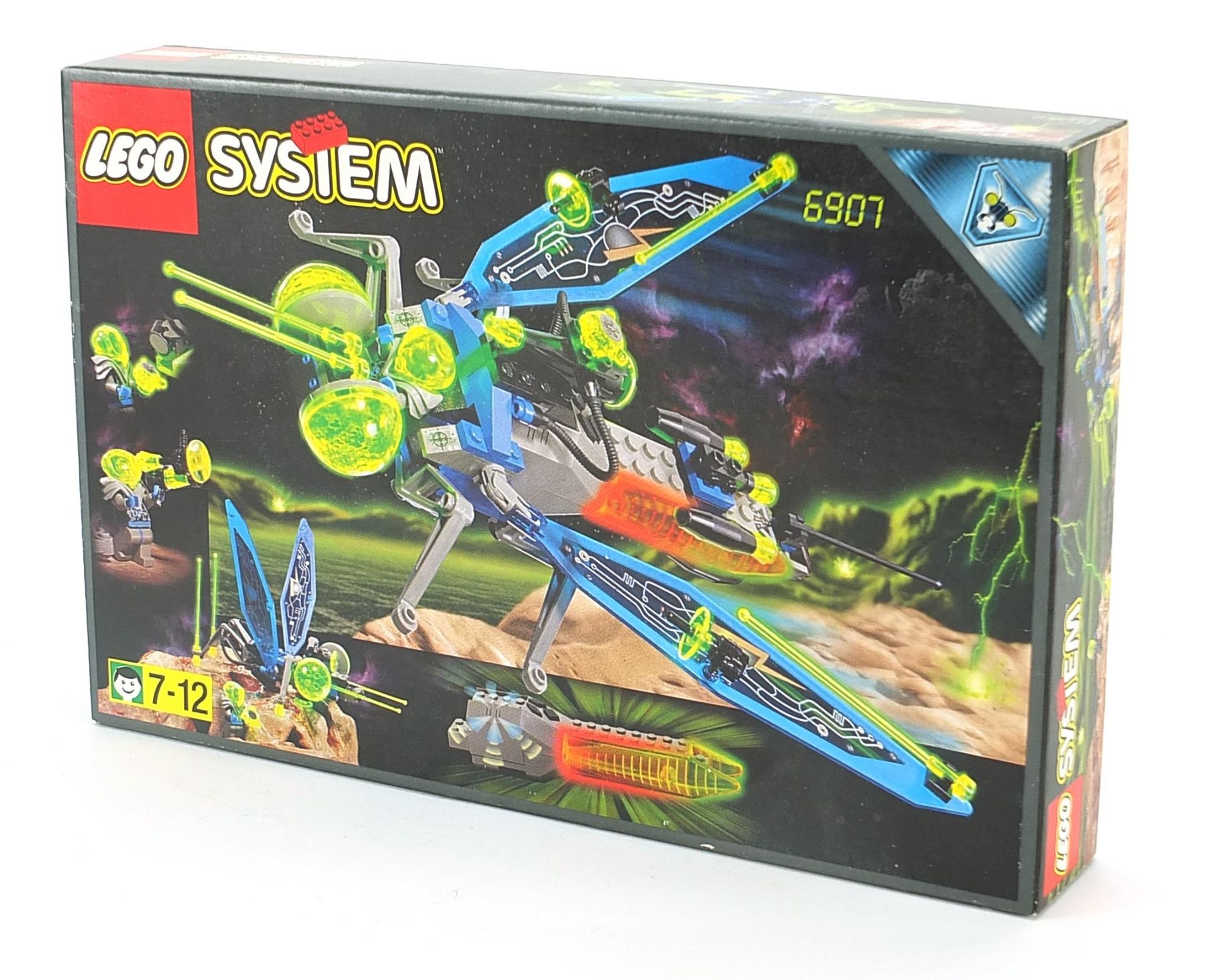 Vintage Lego System Sonic Stinger set with box, 6907