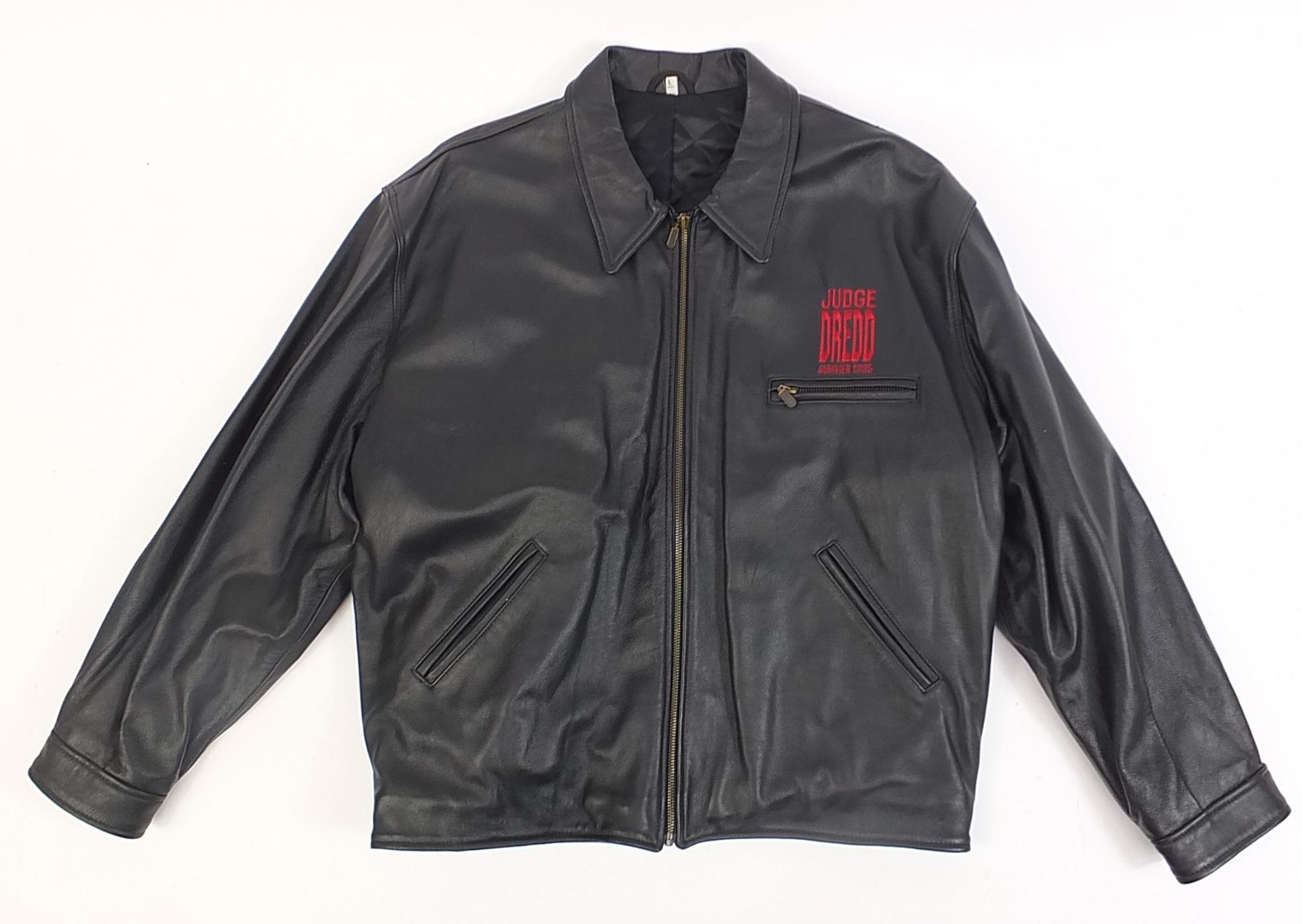 Judge Dredd Summer 1995 leather jacket, size L