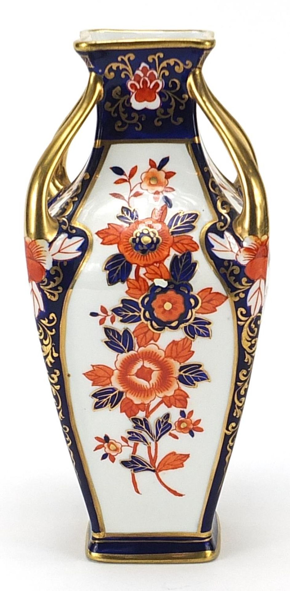 Noritake vase hand painted in the Imari palette, 22.5cm high - Image 2 of 4