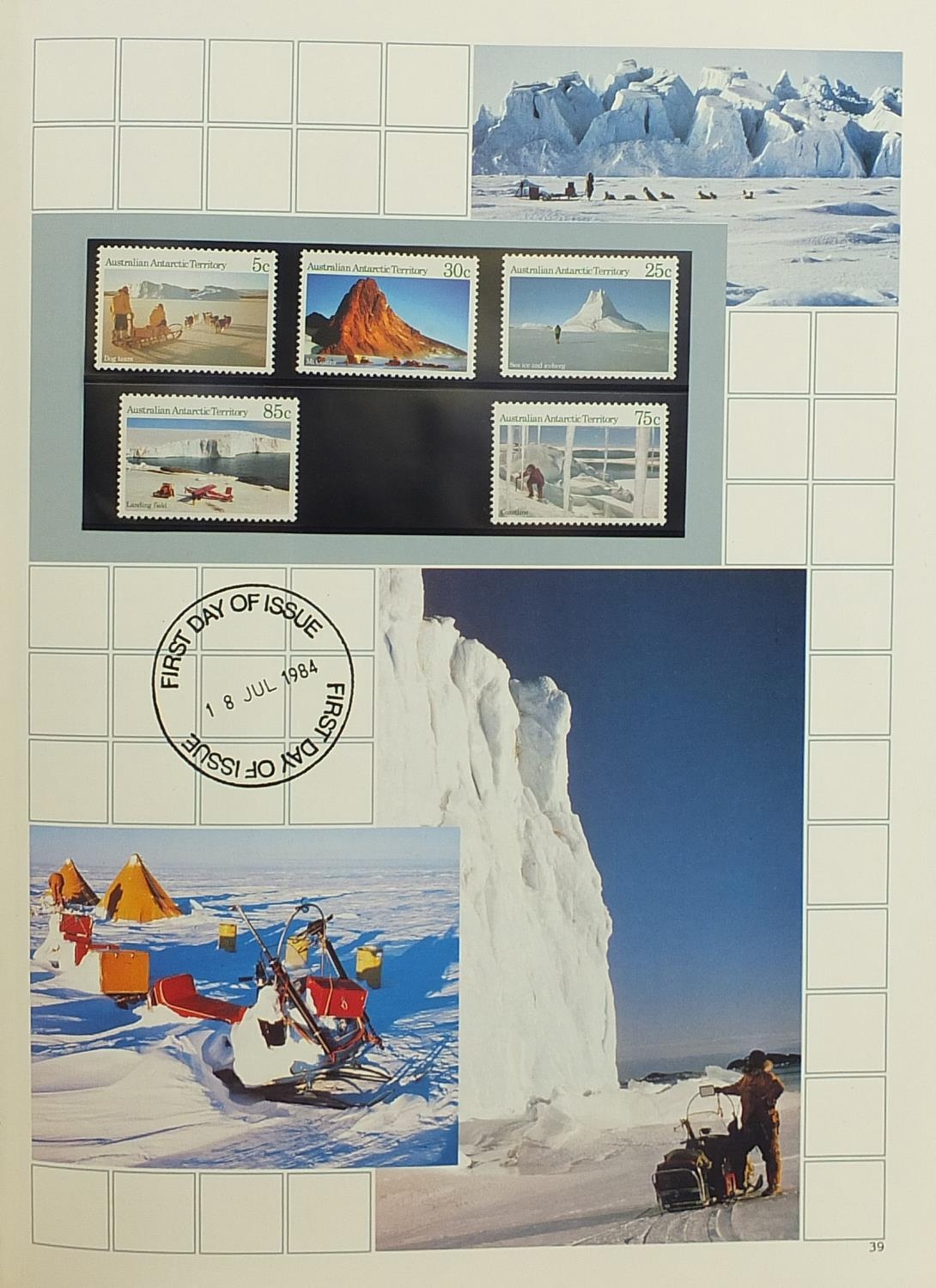 1980's Australian stamps arranged in eight albums - Image 8 of 10