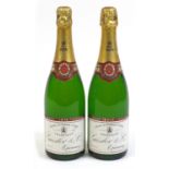 Two bottles of 1976 Giesler & Co Champagne