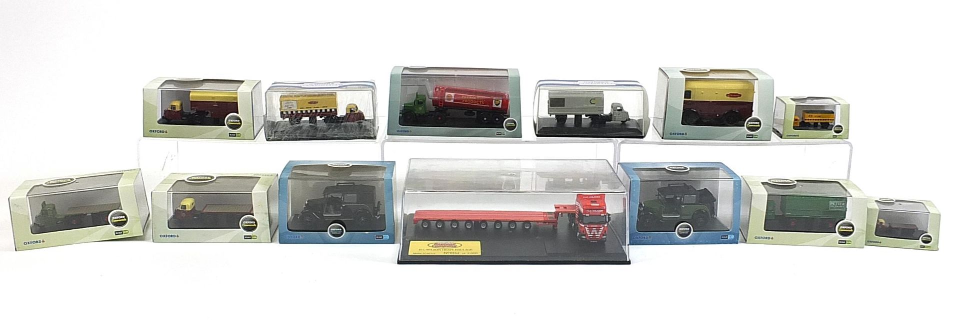 Group of Oxford diecast collector's advertising vehicles