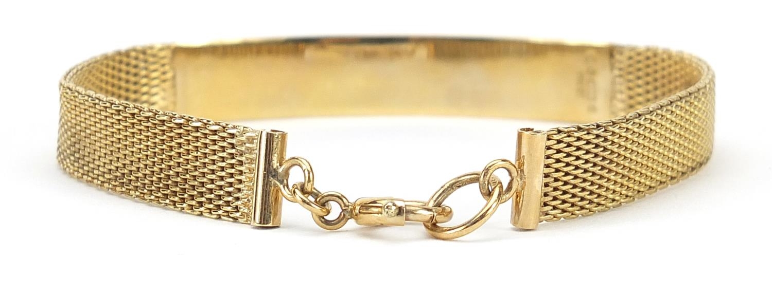 9ct gold identity bracelet, 20cm in length, 18.0g - Image 2 of 3