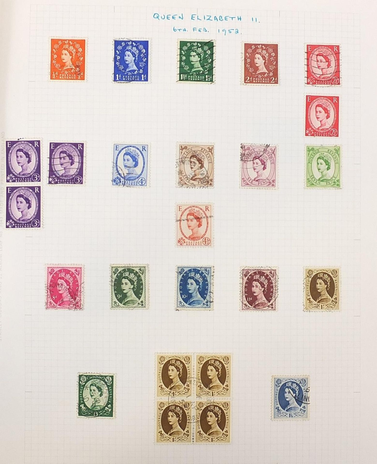 19th century and later world stamps arranged in albums including Great Britain, Guernsey, Jersey and - Image 17 of 29