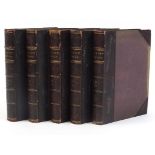 Old and New London, volumes 1-5 by Walter Thornbury, published by Cassell, Petter, Galpin & Co