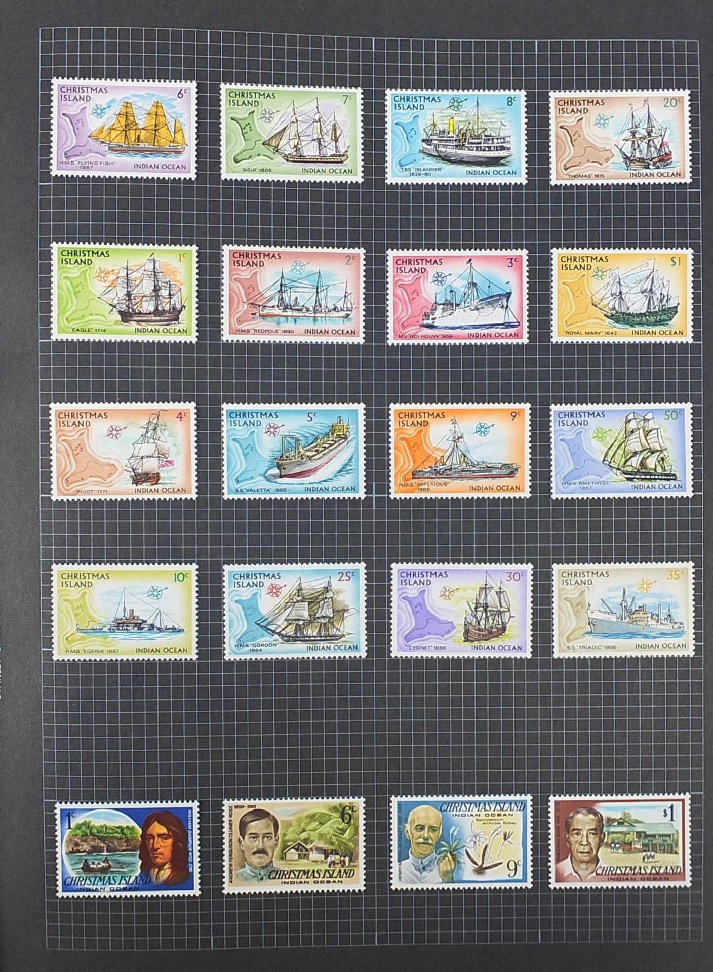19th century and later world stamps arranged in albums including Great Britain, Guernsey, Jersey and - Image 8 of 29