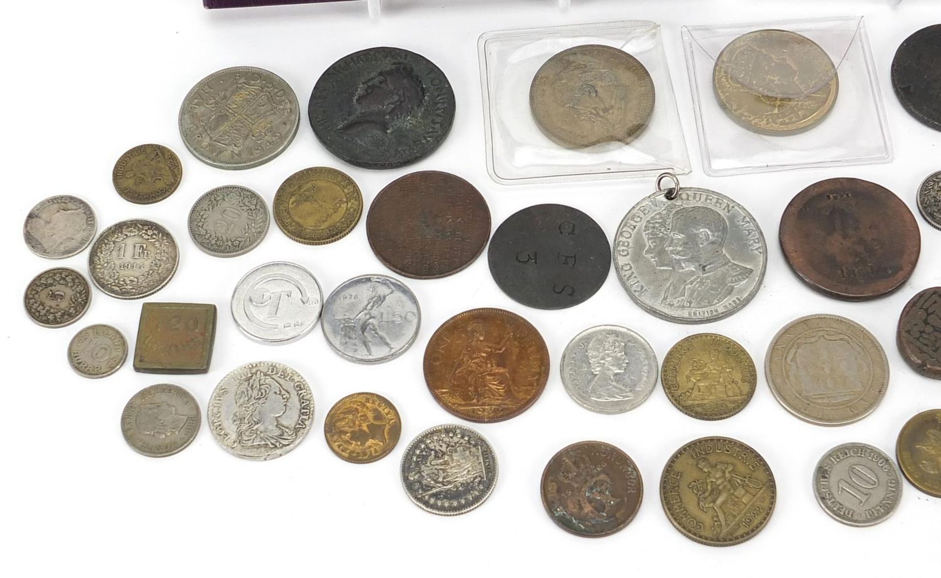 Antique and later world coins including United States proof set - Image 3 of 5
