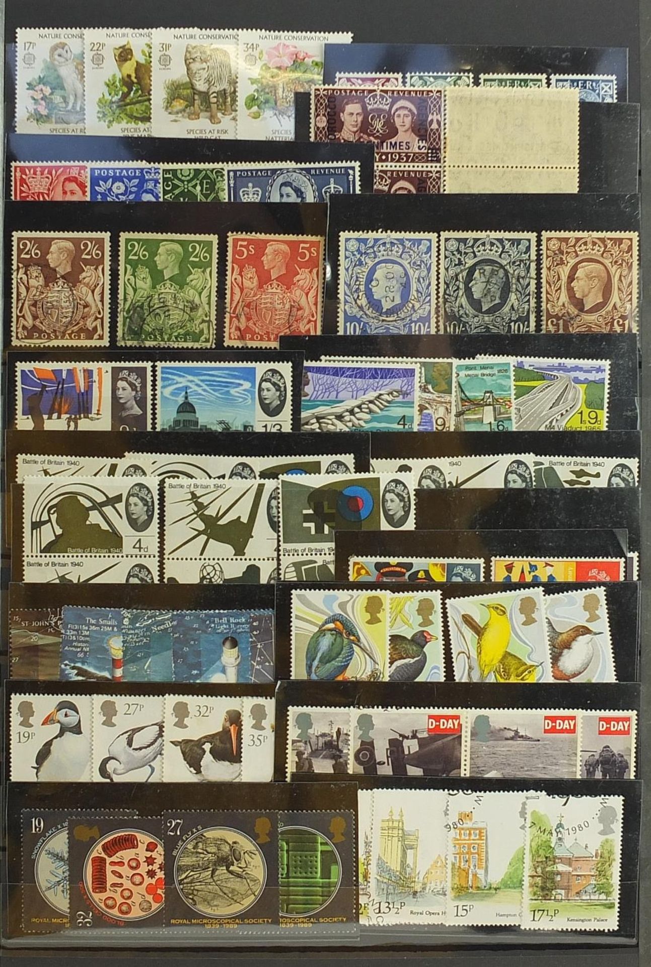 Commonwealth and colonial stamps arranged in an album including Africa, Australia and six colour - Bild 2 aus 6