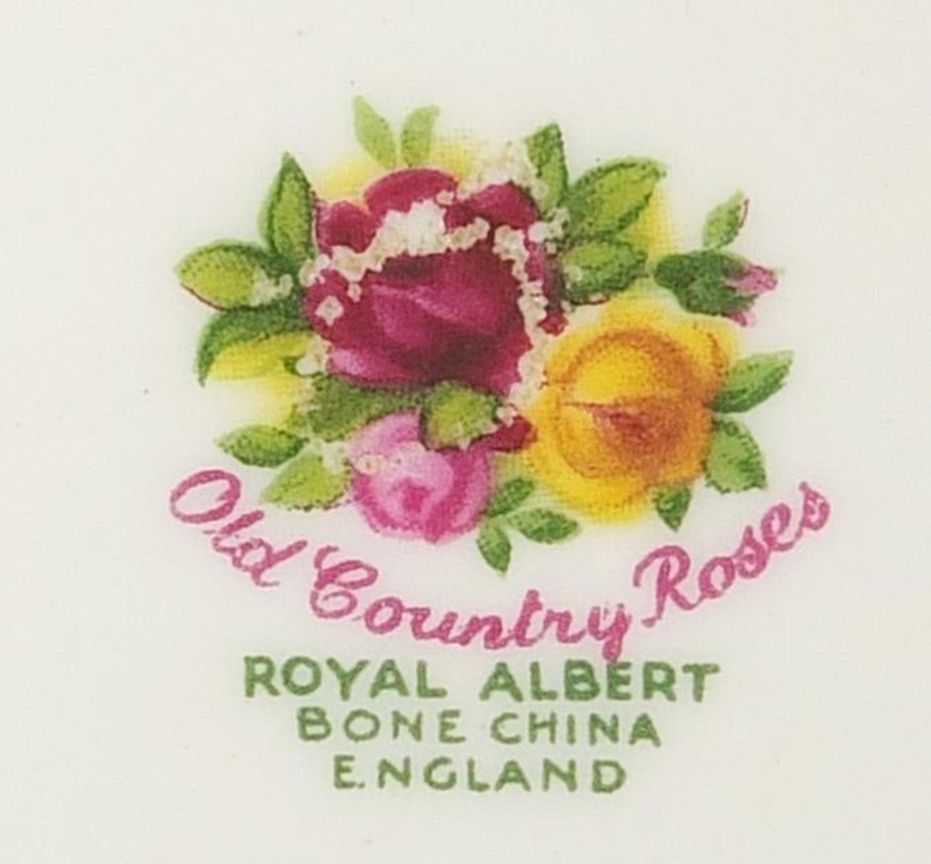 Royal Albert Old Country Roses teaware and dinnerware including teapot, trios, cake stand and dinner - Image 5 of 5