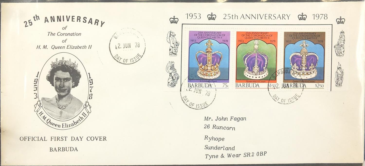 Four albums of first day covers - Image 3 of 11