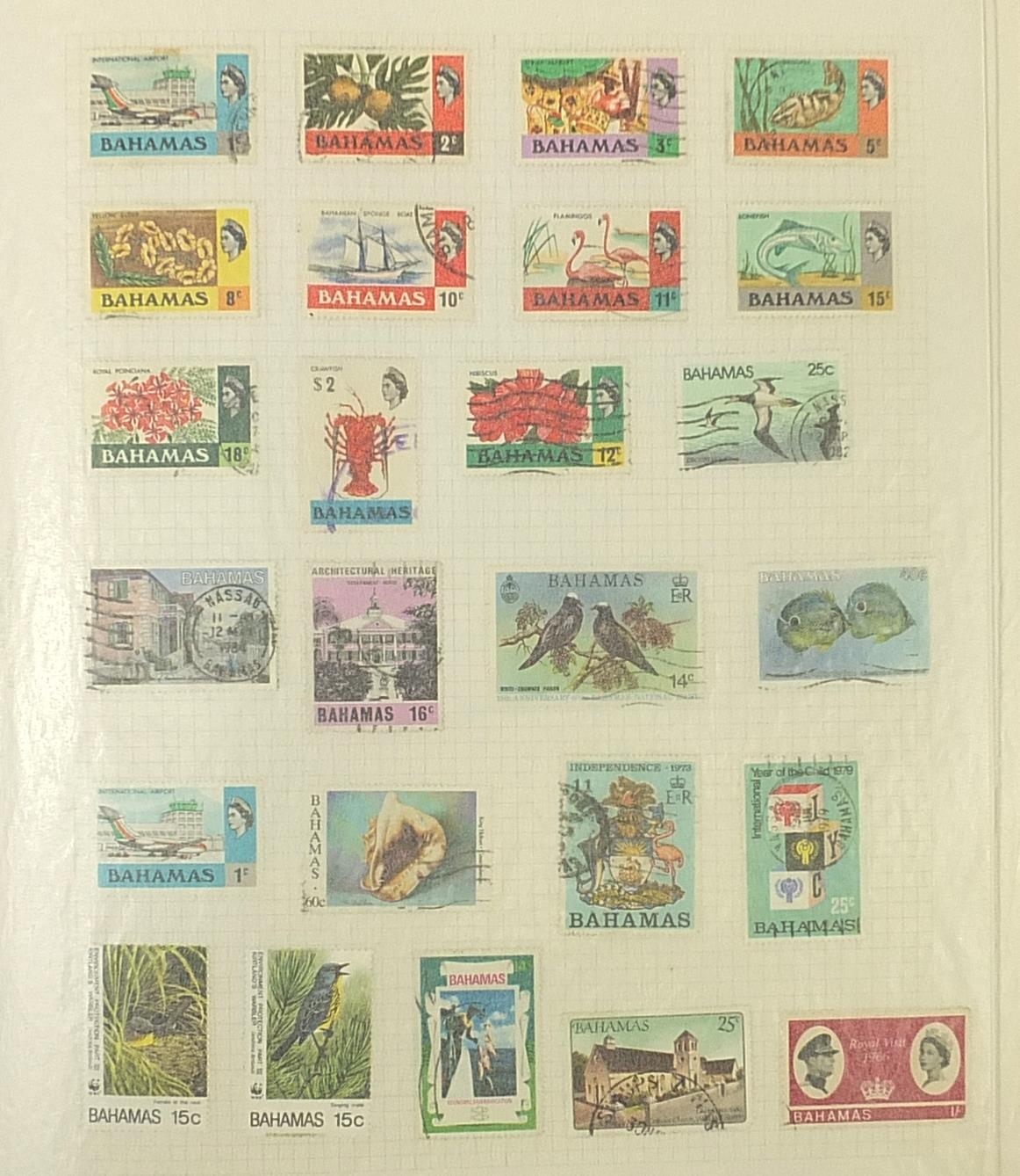 Commonwealth and colonial stamps arranged in an album including Caicos Islands, many mint