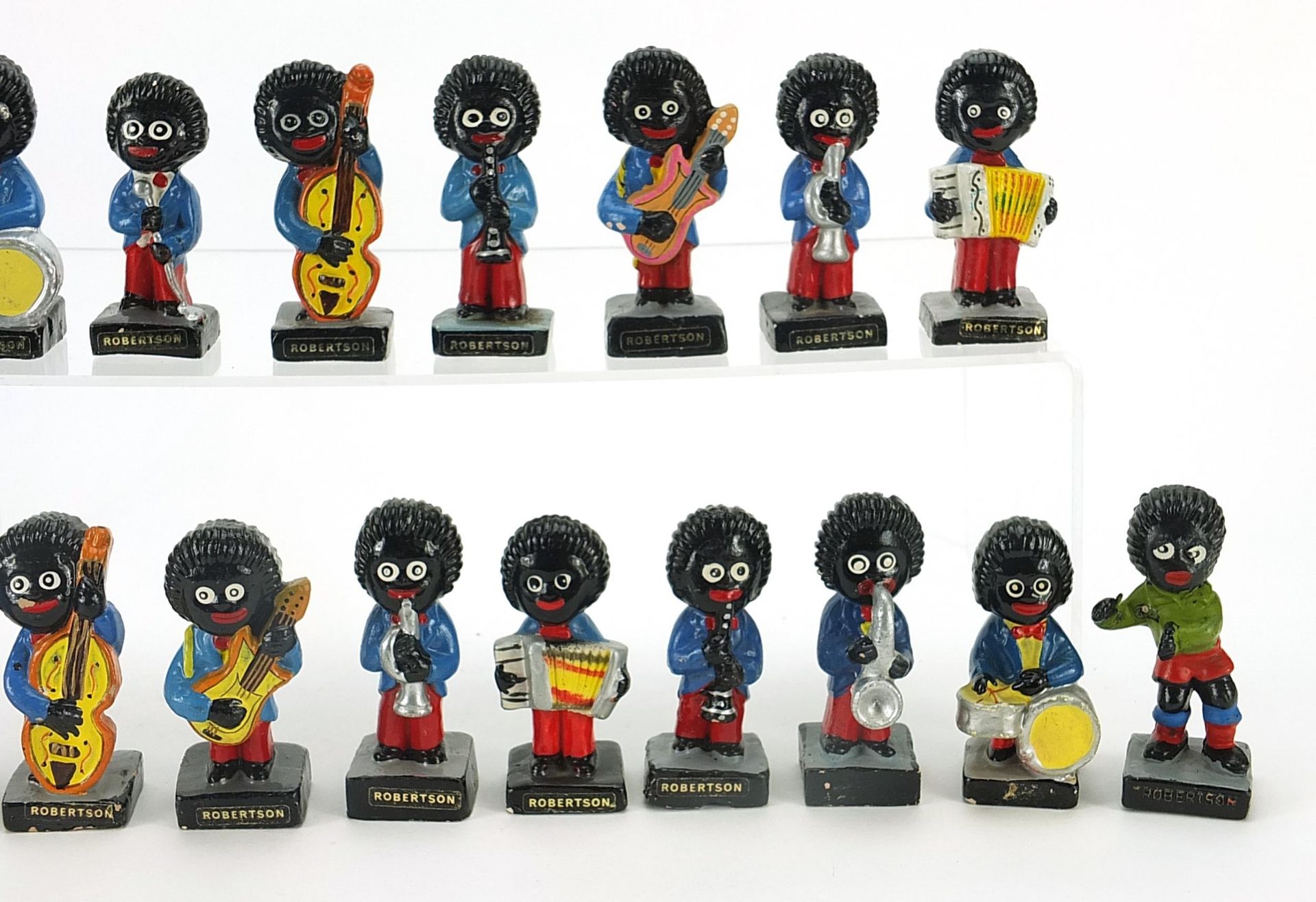 Group of vintage Robertson advertising figures, 7.5cm high - Image 3 of 3