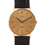 Rolex, gentlesman's 18ct gold Rolex Cellini manual wristwatch with box, the case numbered 3744406,