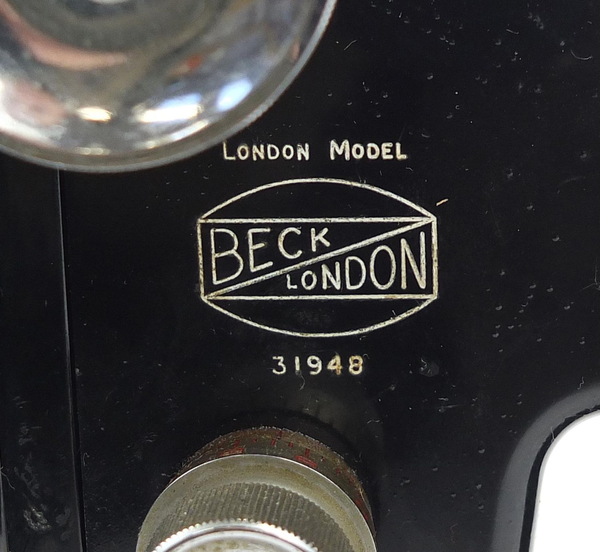 Beck of London microscope model 47 - Image 2 of 4