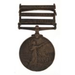 Victorian British military Queen's South Africa medal awarded to 4407PTEJ.BROOKS.2:RL:W:KENTREGT