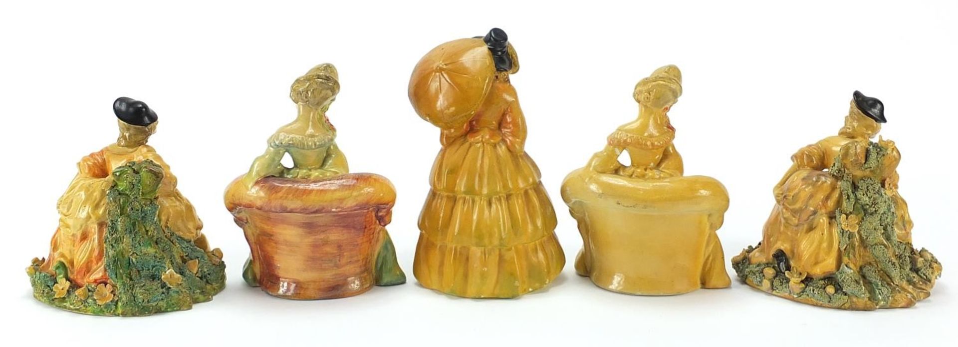 Five Wade cellulose figurines, the largest 16.5cm high - Image 4 of 6