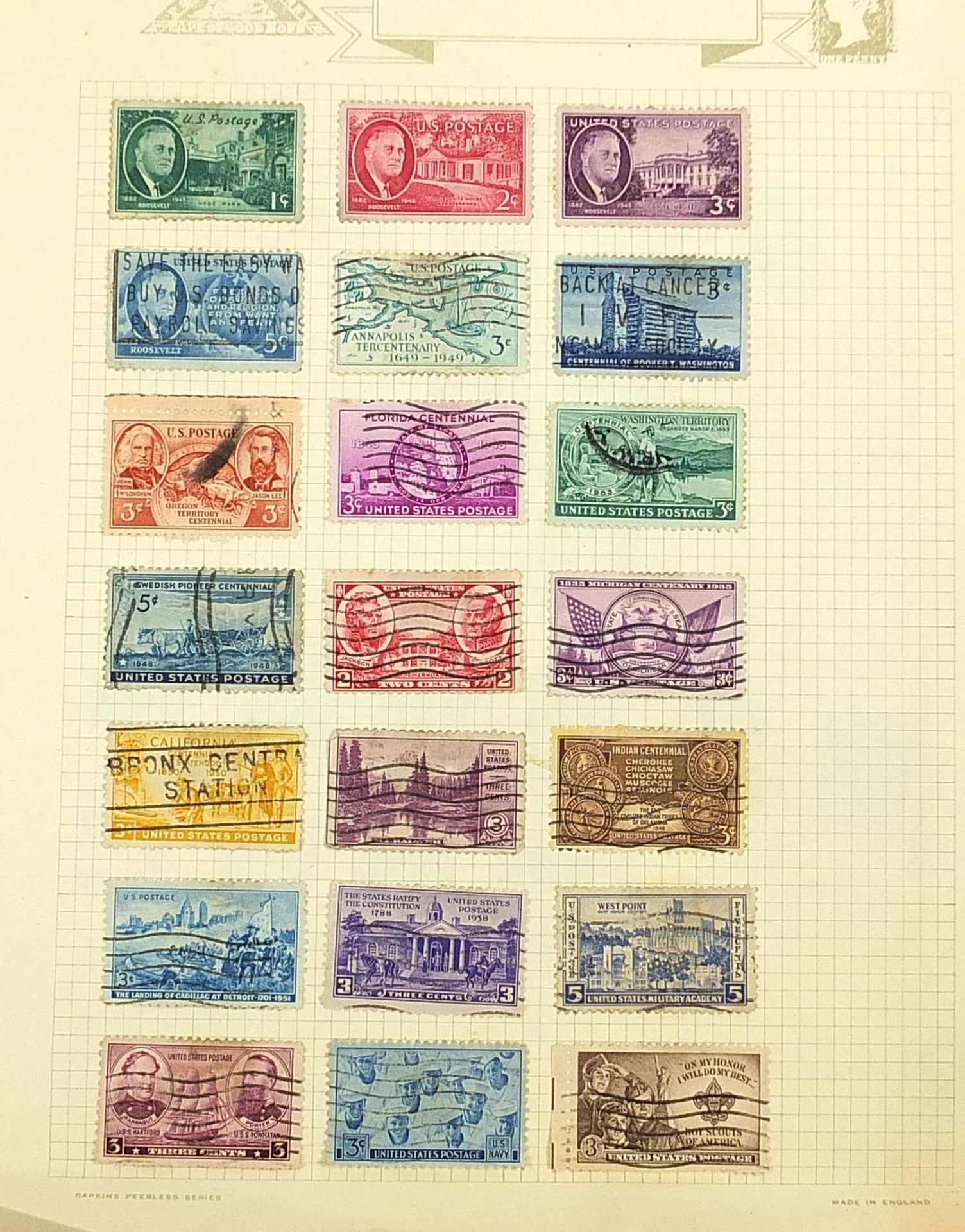 Collection of Commonwealth stamps arranged in an album including Hong Kong - Image 8 of 17