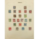 European countries stamps to including Denmark, Estonia, Finland and Czechoslovakia arranged on