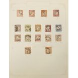 German Reich stamps arranged on several pages