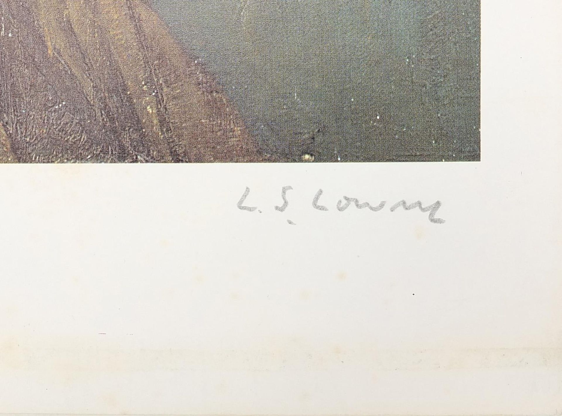 Laurence Stephen Lowry - The Lowrys, set of three pencil signed prints in colour of the artist's - Image 3 of 15