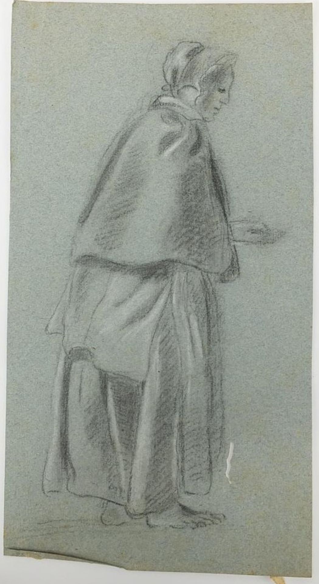 School of George Hayter - Full length portraits of females wearing antique dress, set of three - Image 6 of 10