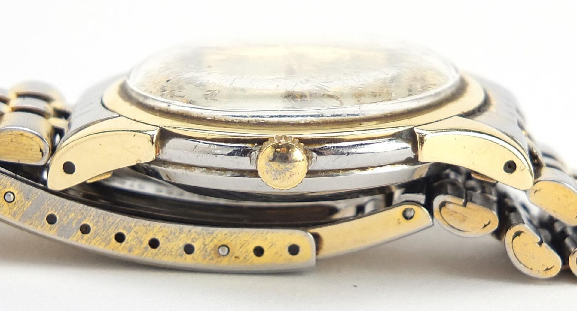 Omega, gentlemen's Omega Constellation automatic wristwatch with bumper movement and cross hair - Image 4 of 4