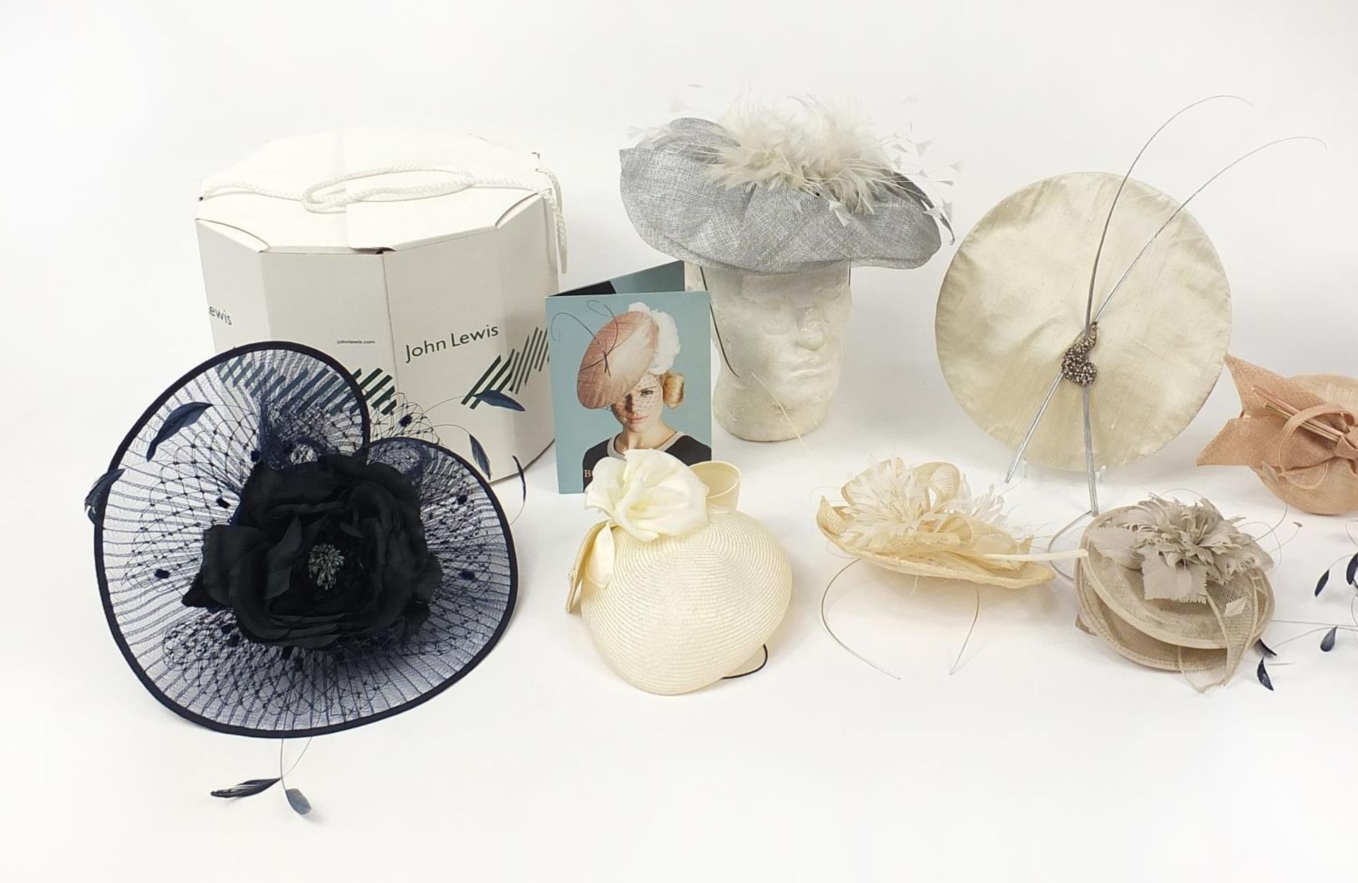 Ten fascinators including Bundle Maclaren, Whiteley and Galleria Conti - Image 2 of 4