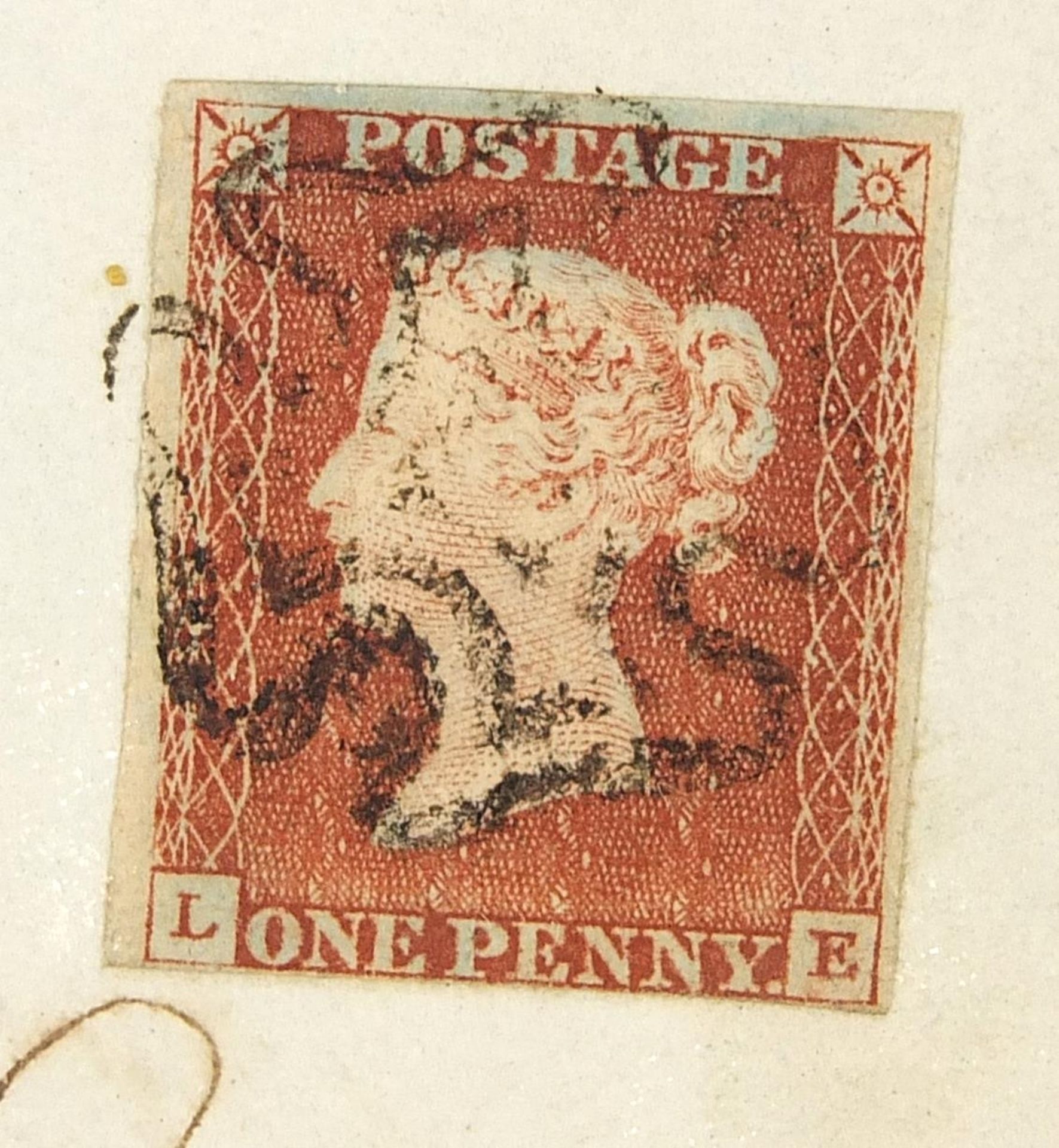 Victorian postal history and a one Anna stamp booklet including Penny Red covers, one with - Image 5 of 15
