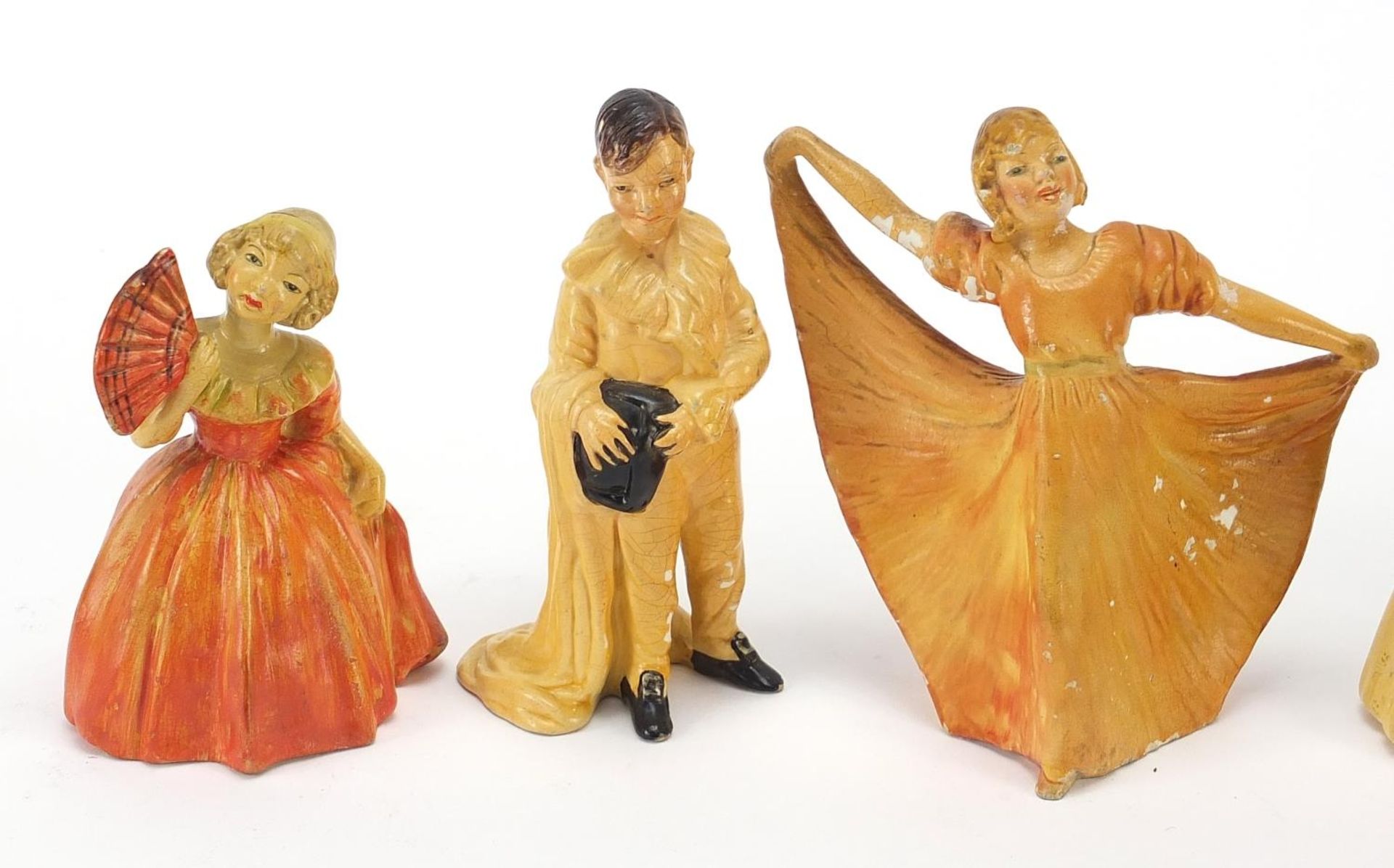 Five Wade cellulose figurines, the largest 11cm high - Image 2 of 6