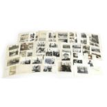 Collection of ephemera and photographs relating to Peter Frederick Anson including black and white