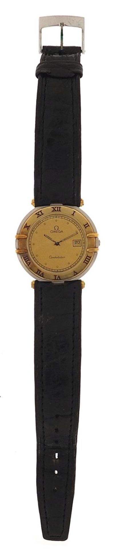 Omega Constellation gentlemen's wristwatch with date aperture, 32mm in diameter - Image 2 of 6