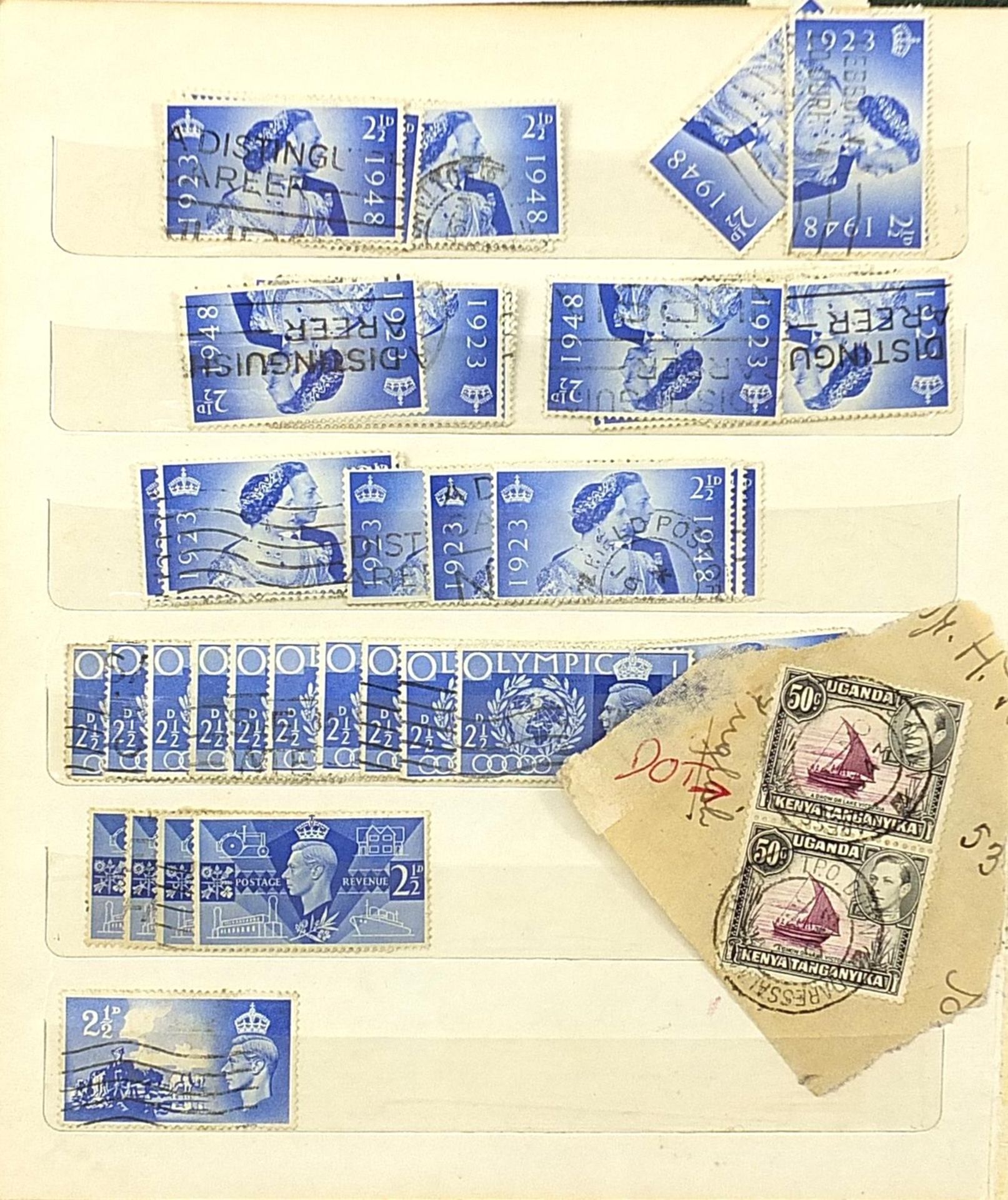Collection of Commonwealth stamps arranged in an album including Hong Kong - Image 16 of 17