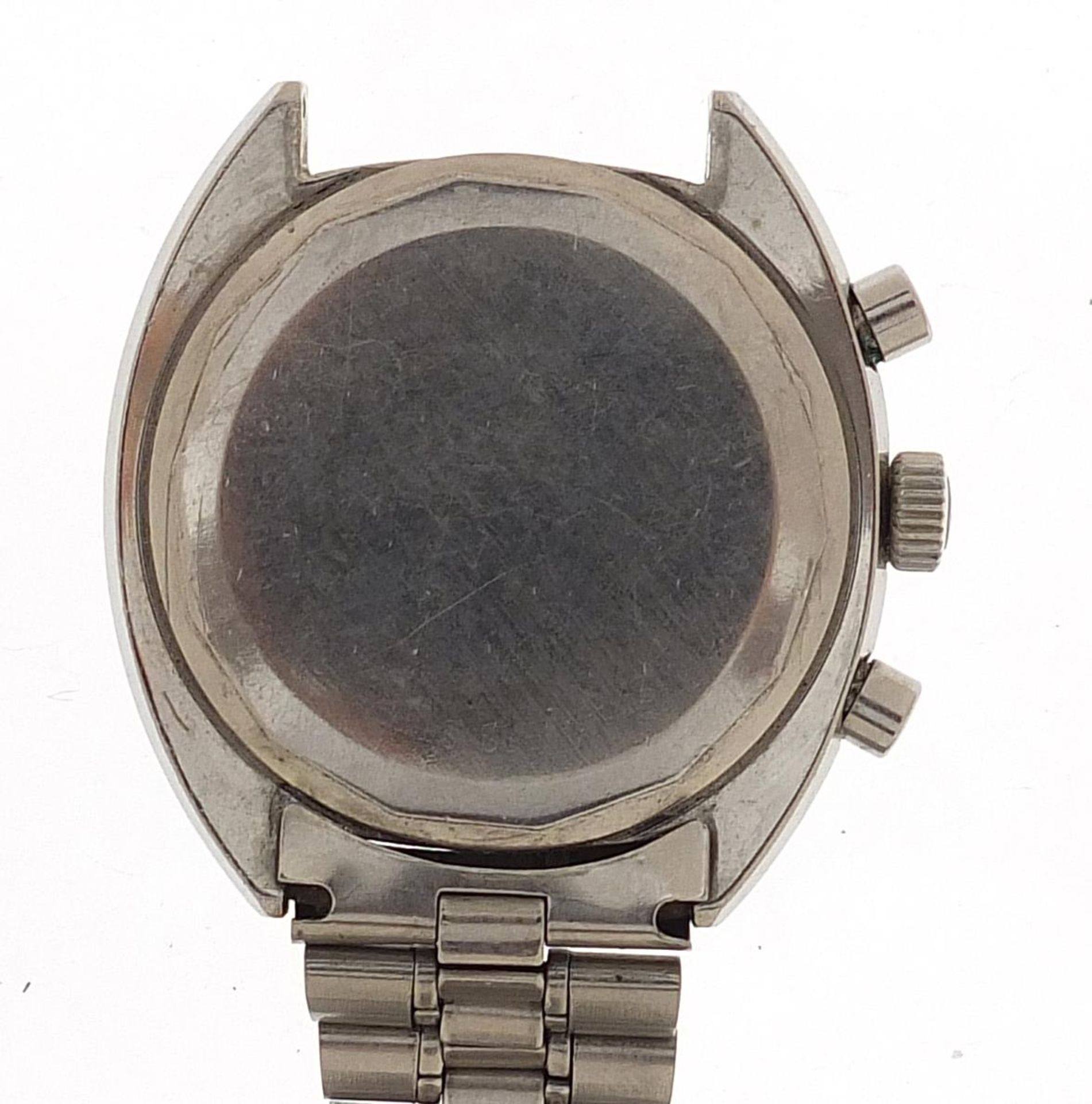 Sandoz, vintage gentlemen's chronograph wristwatch, the case 40mm wide - Image 4 of 5