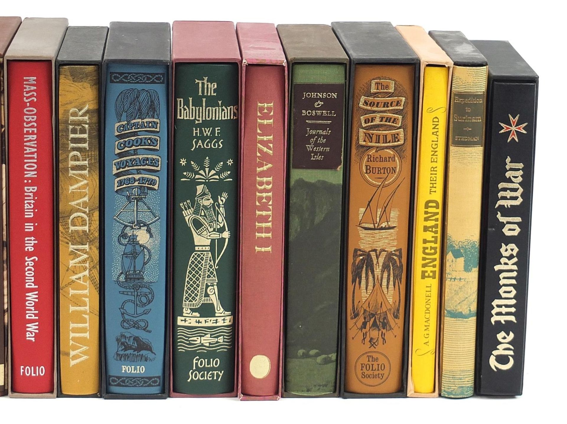 History and travel related Folio Society hardback books with slip cases including History of Venice, - Image 3 of 3