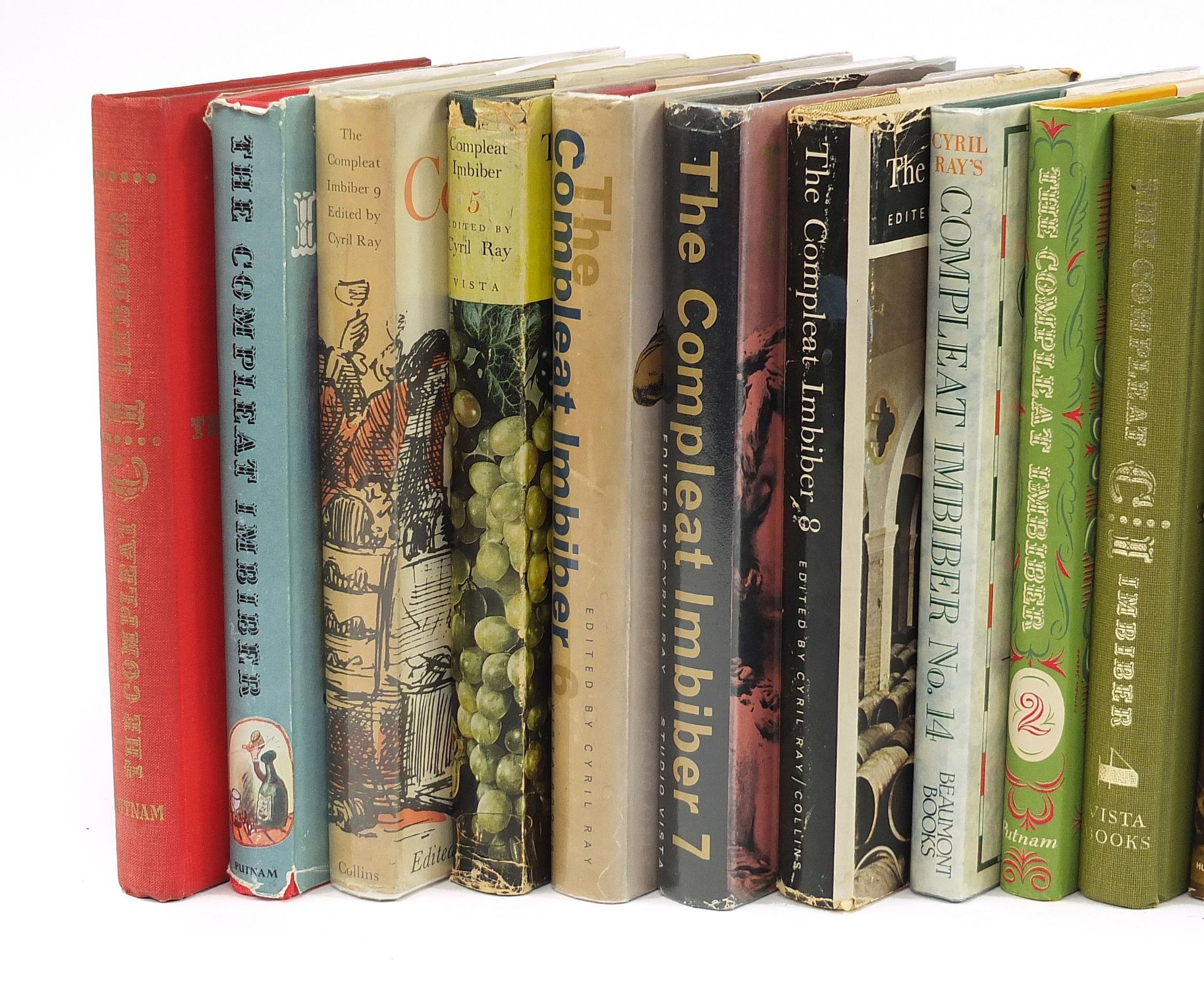 Sixteen volumes of The Compleat Imbiber, by Cyril Ray, some with dust jackets - Image 2 of 3