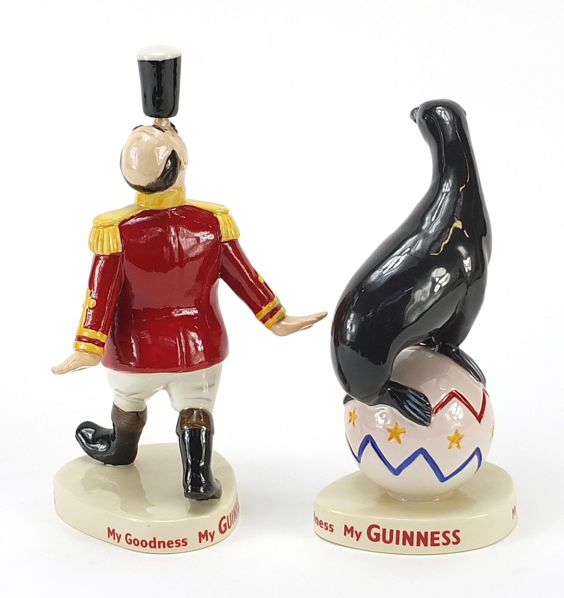 Two Coalport Guinness advertising figures comprising Sealion 959/2000 and Ringmaster 890/2000 - Image 2 of 4