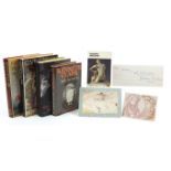 Henry Moore and Kenneth Clark hardback books and ephemera including a Henry Moore autograph on paper