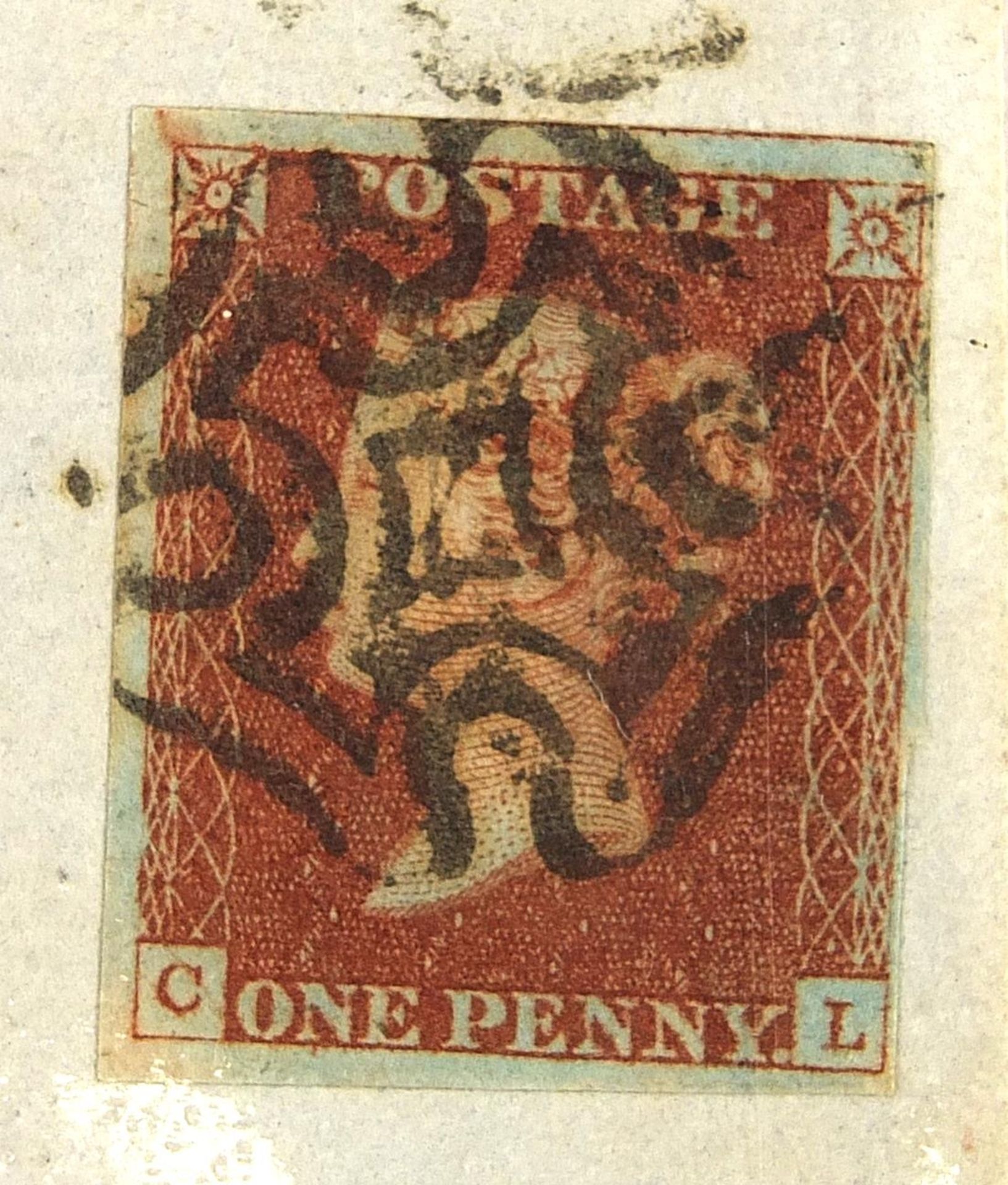 Victorian postal history and a one Anna stamp booklet including Penny Red covers, one with - Image 4 of 15