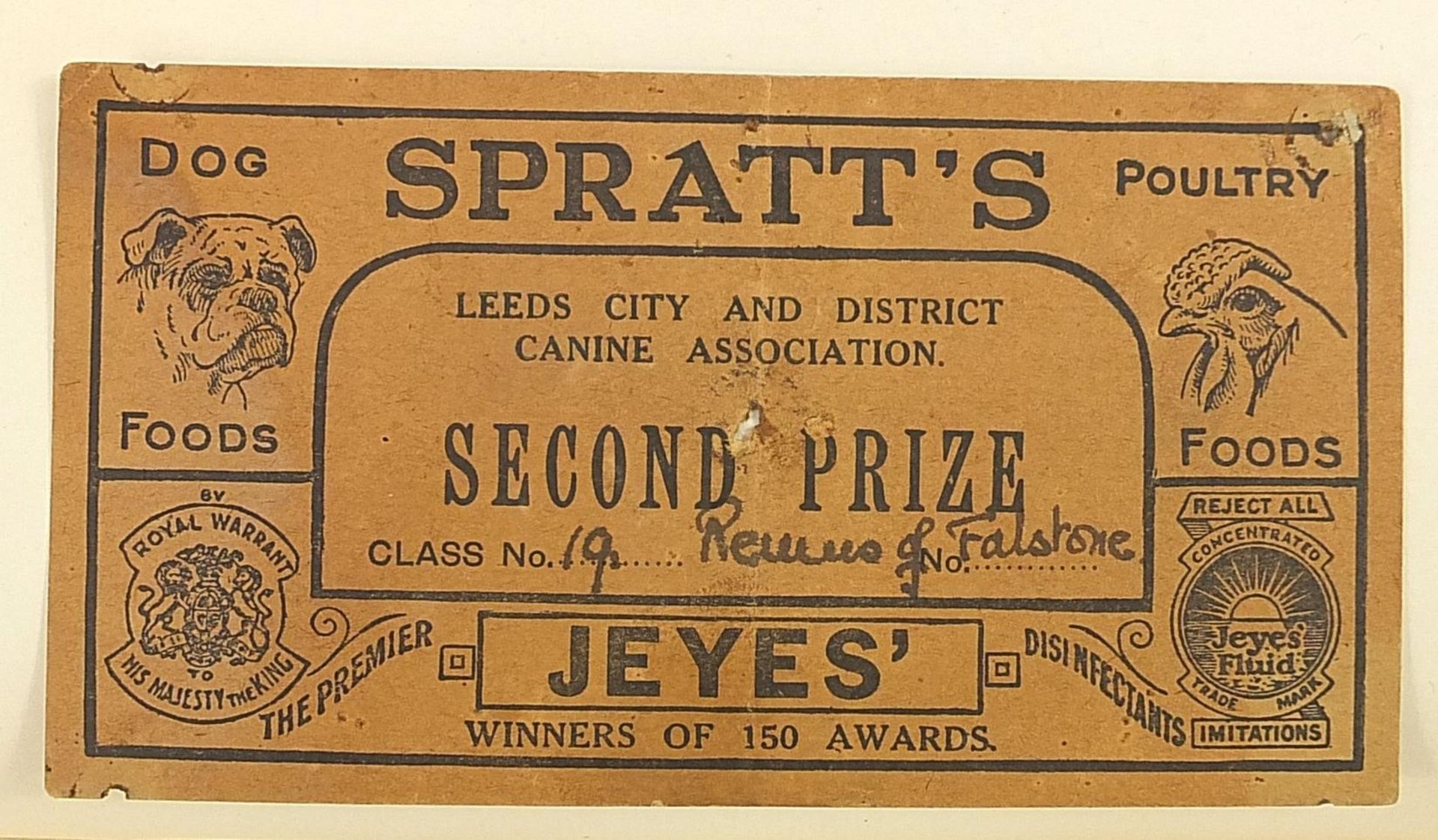 Collection of dog show related ephemera including a large collection of dog show prize labels - Image 6 of 15