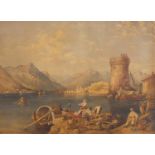 Attributed to Hugh William 'Grecian' Williams - La Spezia, Italy, 19th century Scottish school