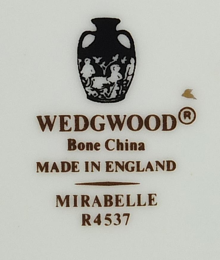 Wedgwood Mirabelle six place coffee service numbered R4537, the coffee pot 26cm high - Image 4 of 4