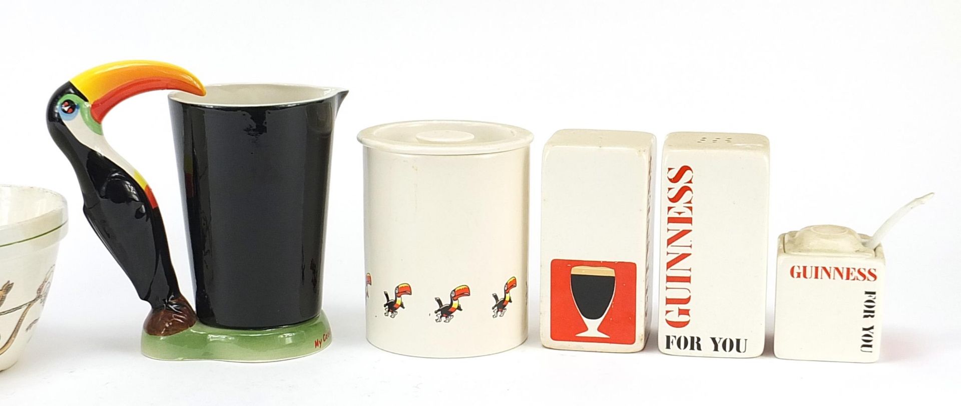 Guinness advertising collectable china including T G Green bowl, Carlton Ware toucan jug, Carlton - Image 3 of 3