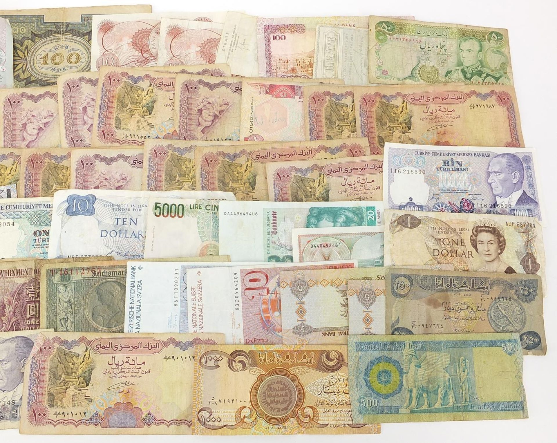 Collection of world banknotes - Image 3 of 3