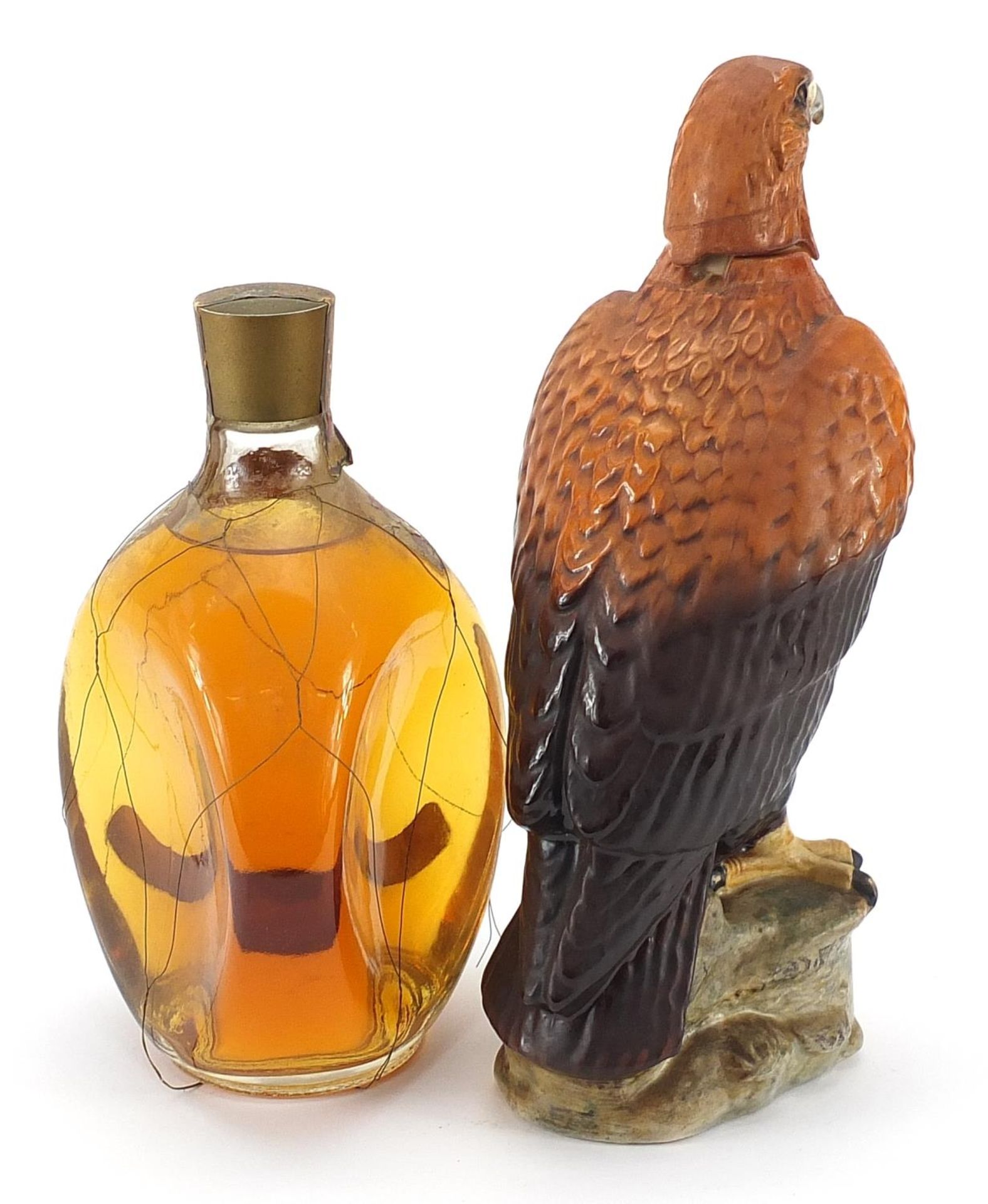 Bottle of Haig Dimple Scotch whiskey and a Beswick Golden Eagle decanter - Image 2 of 3