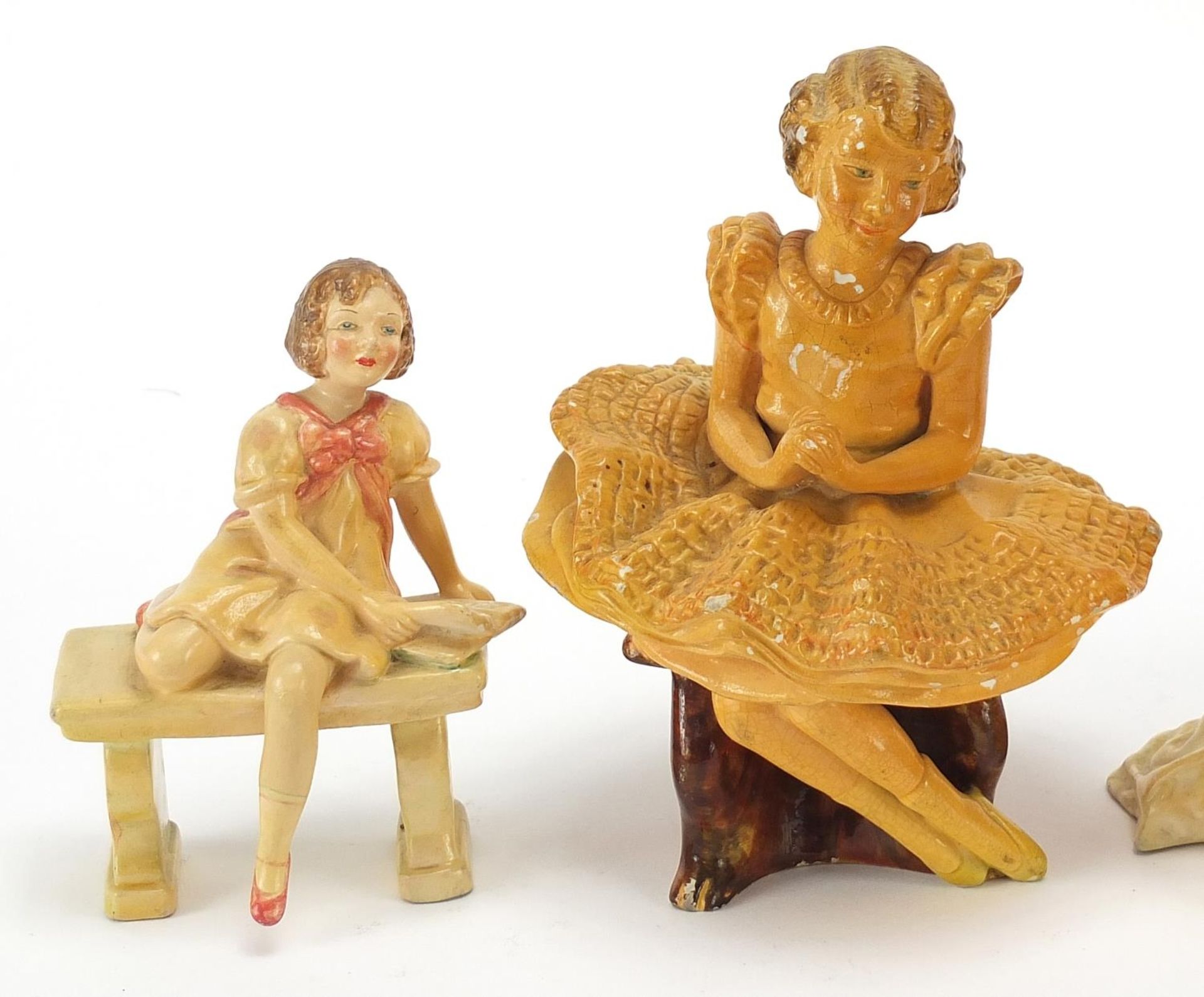 Five Wade cellulose figurines, the largest 19cm high - Image 2 of 6