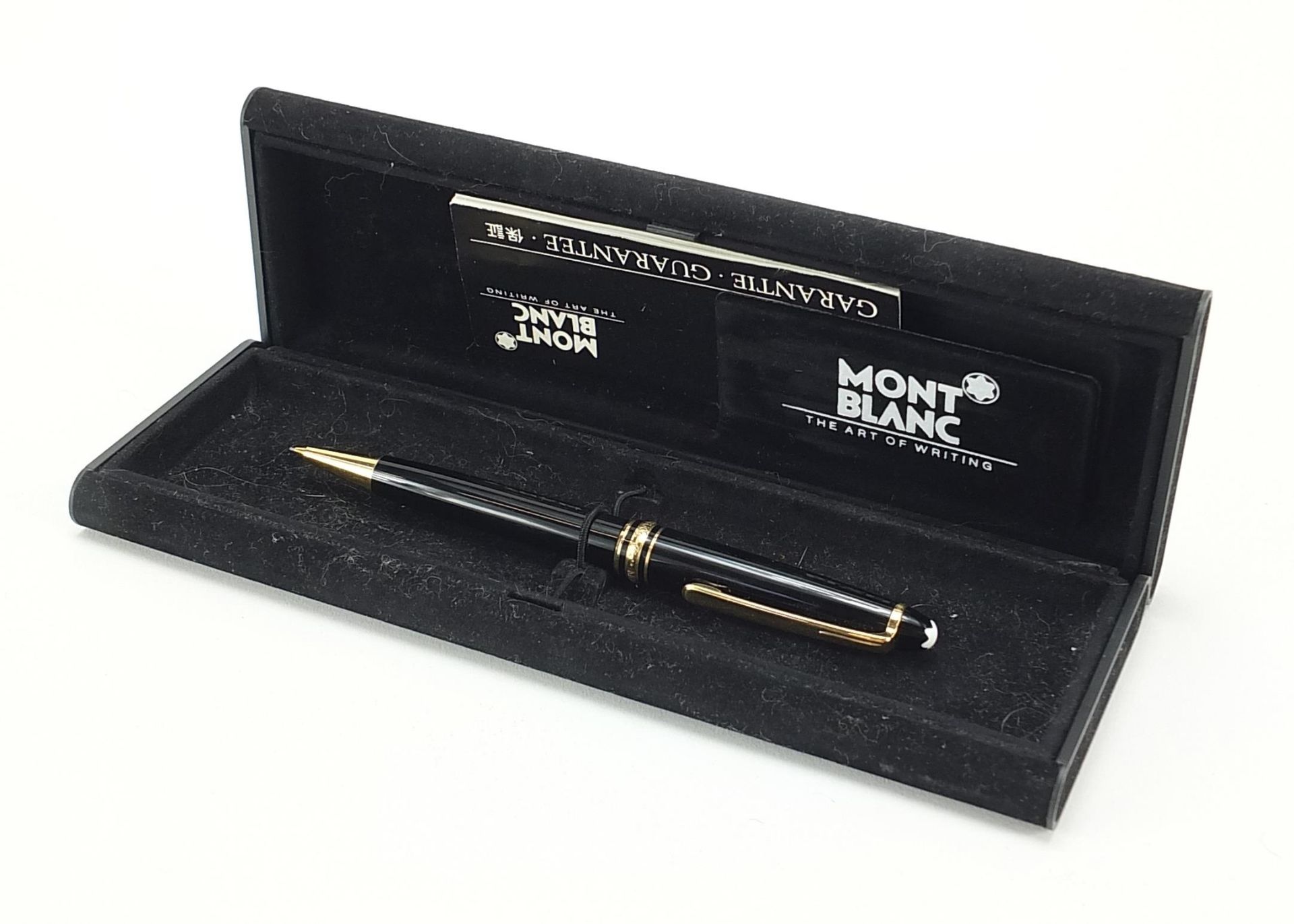 Mont Blanc Pix propelling pencil with case, serial number YN19O4274 - Image 4 of 5