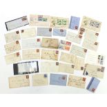 Collection of Victorian and later postal history stamps and covers including Penny Reds with Maltese