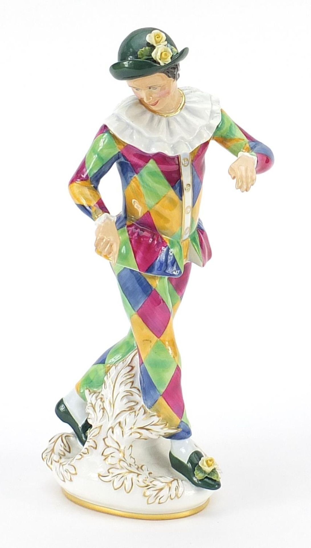 Royal Doulton Harlequin figurine HN2737, 32.5cm high